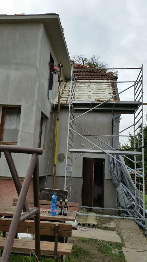 Zateplení střechy ve Vrbětice